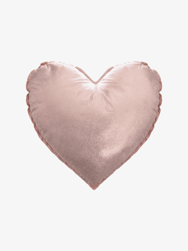 Coussin enfant coeur rose lullaby