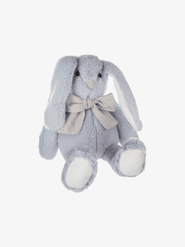 peluche lapin gris enfant lullaby 2