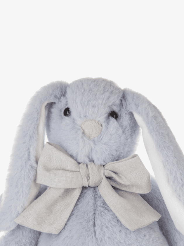 peluche lapin gris enfant lullaby 2