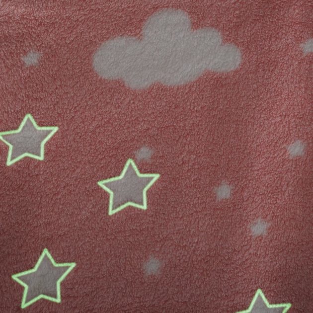 plaid enfant rose clair lullaby