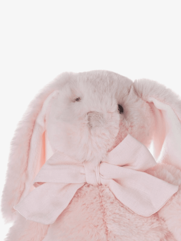 Peluche enfant lapin rose lullaby