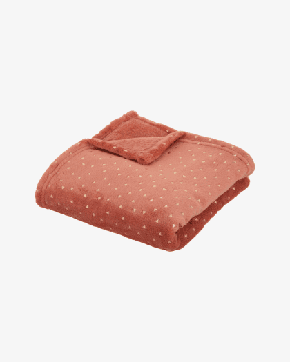 plaid berlingo flanelle rose terracotta lullaby