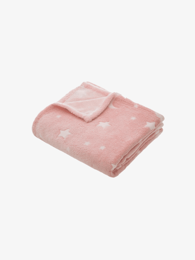 plaid enfant rose clair lullaby