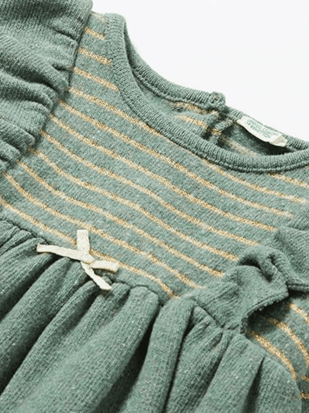 Robe rayée - Vert - lullaby - united colors benetton
