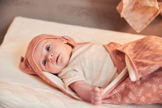 Cape de Bain Meadow - Bois de Rose - 75x75cm - lullaby - jollein