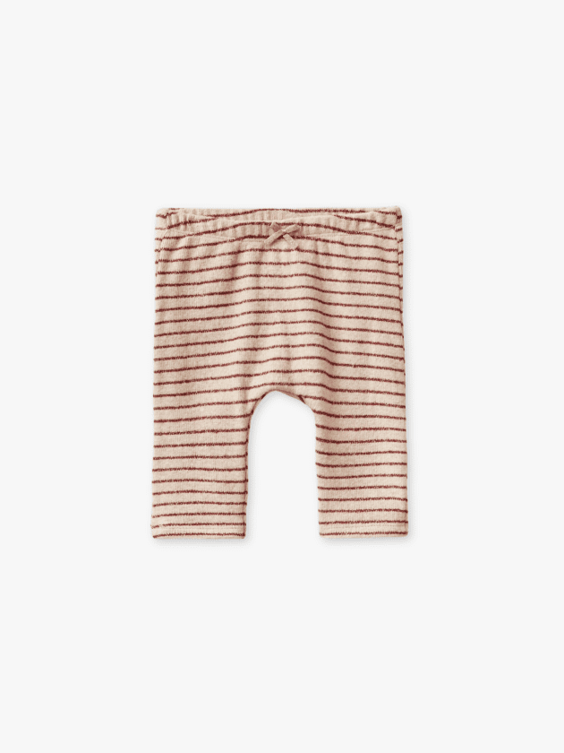 Pantalon Rayé - Rose clair et Bordeaux - united colors benetton - lullaby