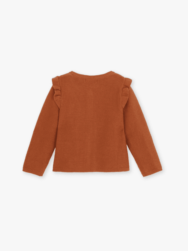 Gilet à Manches Longues - Caramel - lullaby - obaibi okaidi