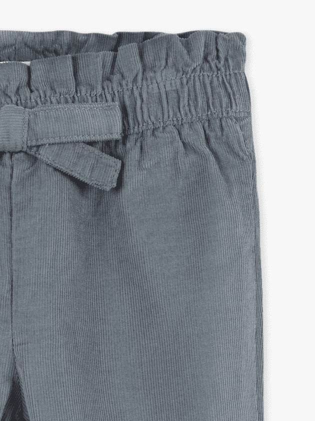 Pantalon en Velours Côtelé - Vert - lullaby - gocco