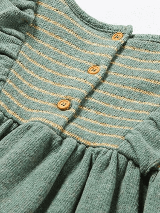 Robe rayée - Vert - lullaby - united colors benetton