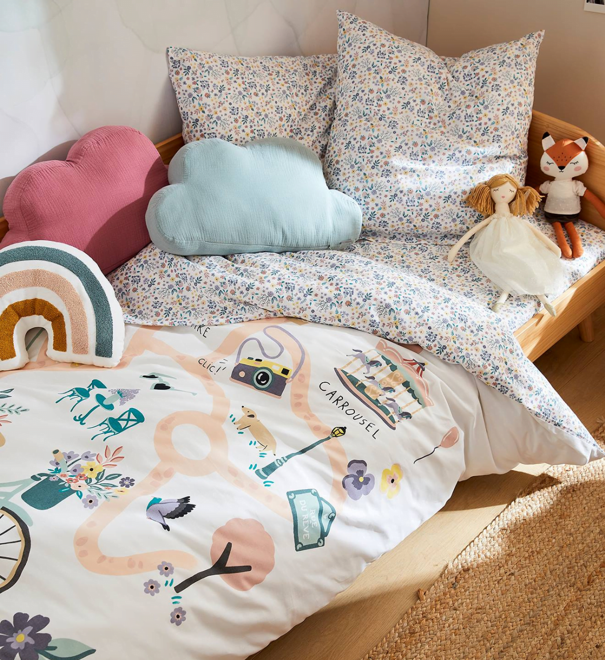 un lit de reves look book lullaby vertbaudet