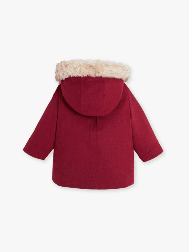 Manteau à Capuche - Bordeaux - lullaby - obaibi - okaidi