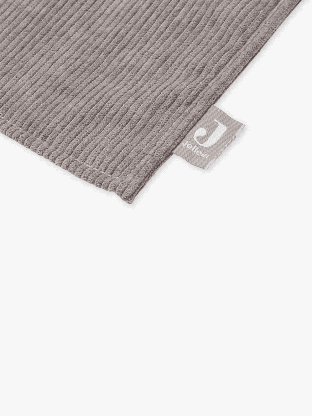 Poches de Rangement Corduroy - Gris - 50x30x10cm - lullaby - jollein