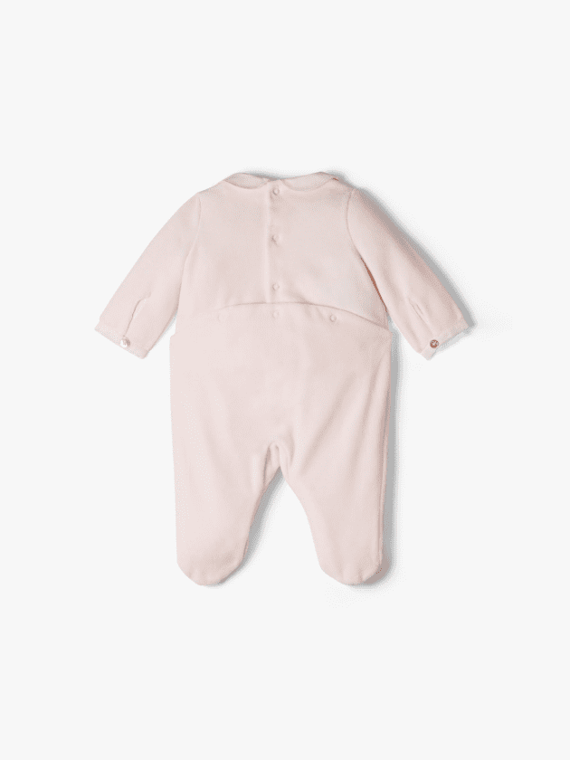 Dors-Bien en Velours et Popeline - Bois de Rose - lullaby - natalys