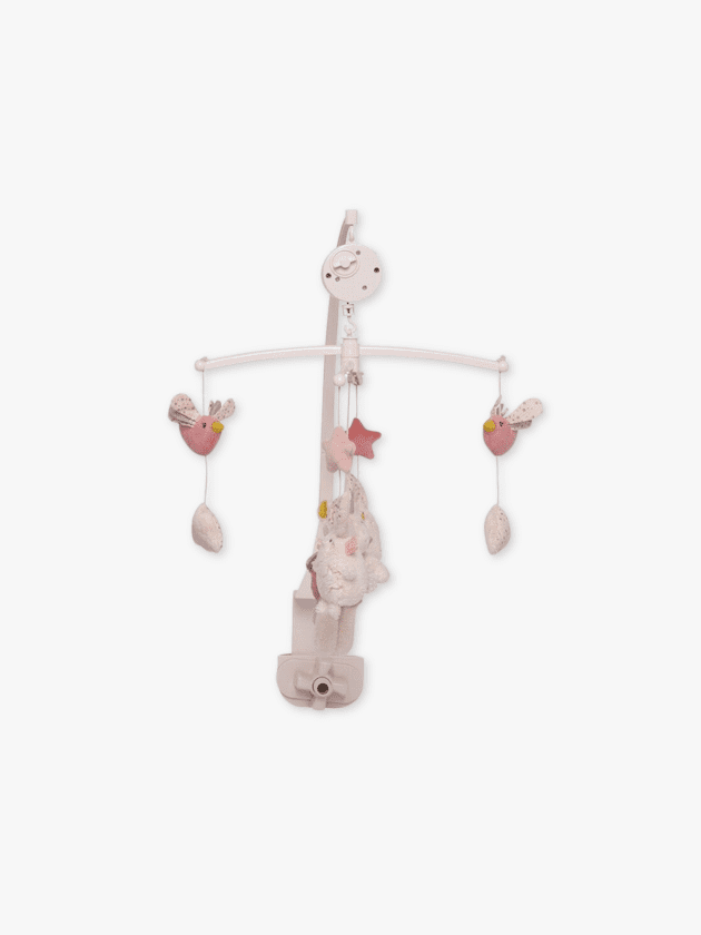 Mobile Musical Lilou et Perlin - 40 x 52 x 68 cm - lullaby - moulin roty