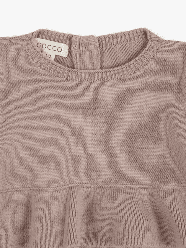 Body Grenouille avec Volant - Rose Poudré - lullaby - gocco