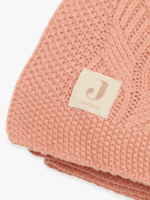 Couverture Pour Lit Spring Knit - Bois de Rose - 100 x 75 cm - lullaby - jollein