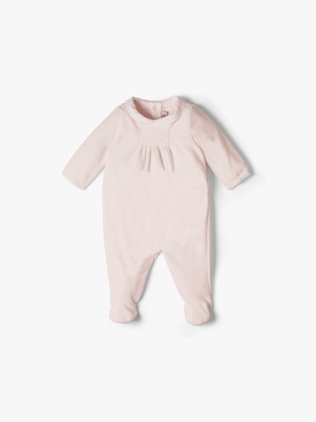 Dors-Bien en Velours et Popeline - Bois de Rose - lullaby - natalys