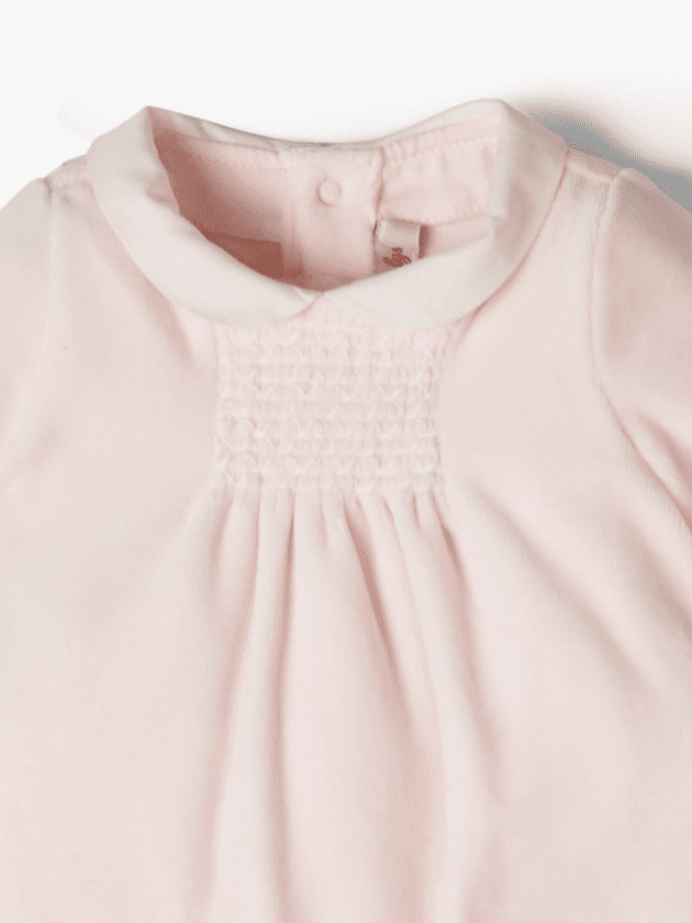 Dors-Bien en Velours et Popeline - Bois de Rose - lullaby - natalys