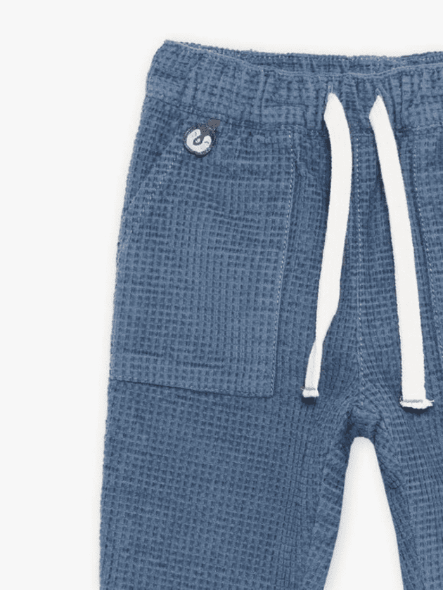 Pantalon en Velours Côtelé - Bleu Gris - lullaby - sergent major