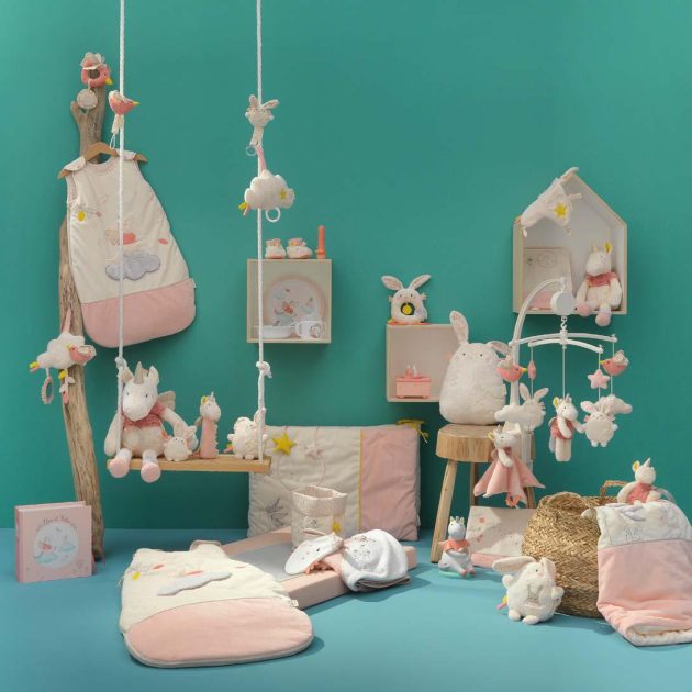 Licorne d'Activités - Lilou et Perlin - lullaby - moulin roty